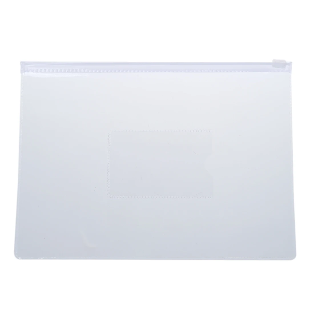 Белые Прозрачные Бумажные папки Формата А5 с застежкой-молнией, пакеты для файлов, 20 шт - 0