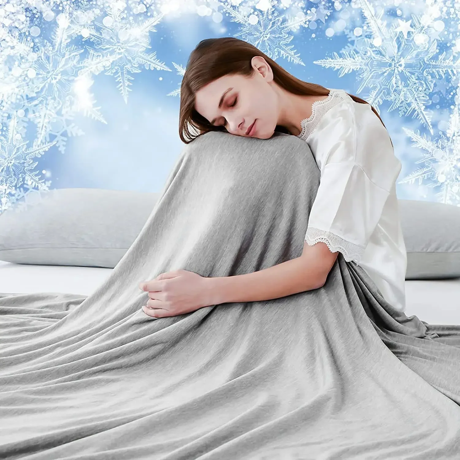 Лучшее охлаждающее одеяло для лета, плед с технологией Arc-Chill, сохраняющий прохладу, одеяло, тонкий комфортный мягкий диван-кровать - 0