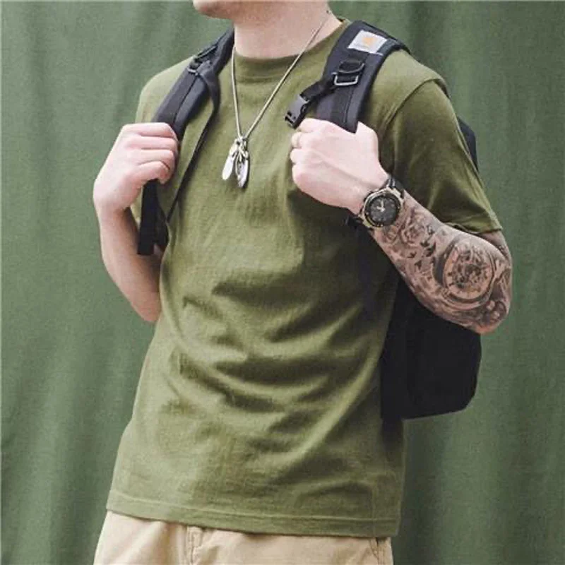 Новая мужская уличная тактическая футболка в стиле милитари с V-образным вырезом и коротким рукавом, охотничья рубашка для альпинизма, спортивная одежда - 0