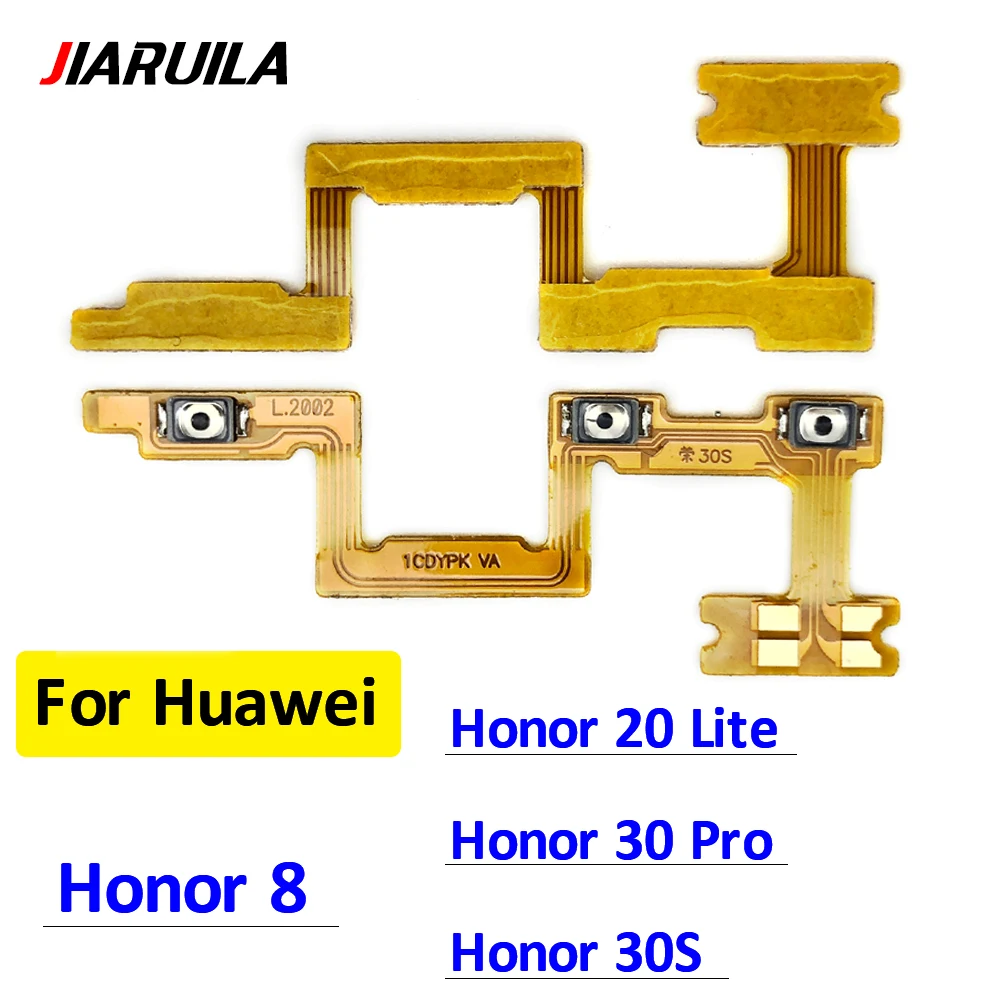 Оригинальная Новинка Для Huawei Honor 8 Lite 20 Lite 30 Pro 30s Клавиша Включения Кнопки Регулировки громкости Гибкий Ленточный Кабель - 0