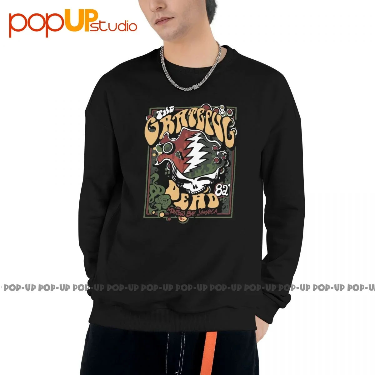 Толстовка Grateful Dead Rasta Splash, пуловеры, рубашки с мягким принтом, хипстерский бестселлер - 0