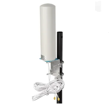 4g-роутер с внешней антенной; наружная всенаправленная тарелка; 4g lte-антенна для усиления мобильного сигнала. - 1