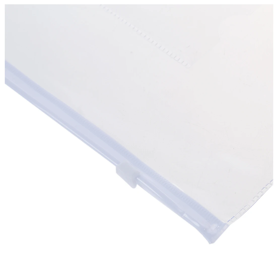 Белые Прозрачные Бумажные папки Формата А5 с застежкой-молнией, пакеты для файлов, 20 шт - 1