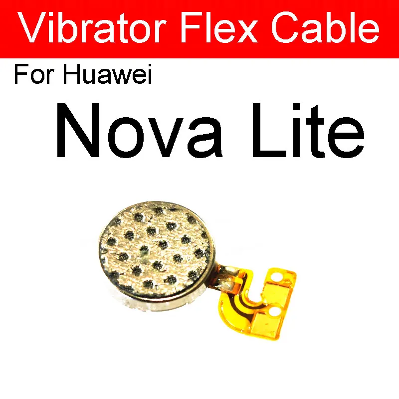 Гибкий кабель Вибратора Для Huawei Nova 5 5i Pro 5T Nova 4 4e 3e 3i 3 2i 2S 2 Lite Plus 2017 Запасные Части Модуля Вибродвигателя - 1