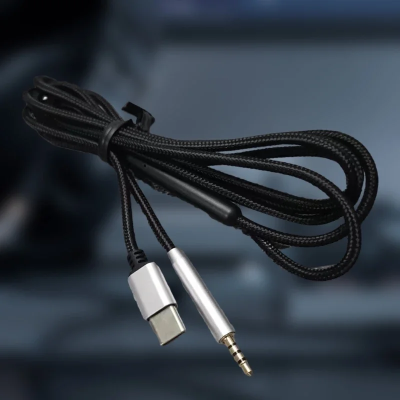 Сменный кабель USB C для наушников QC25/QC35/QC35II/QC45/NC700/Y40/Y45/Y50 - 1