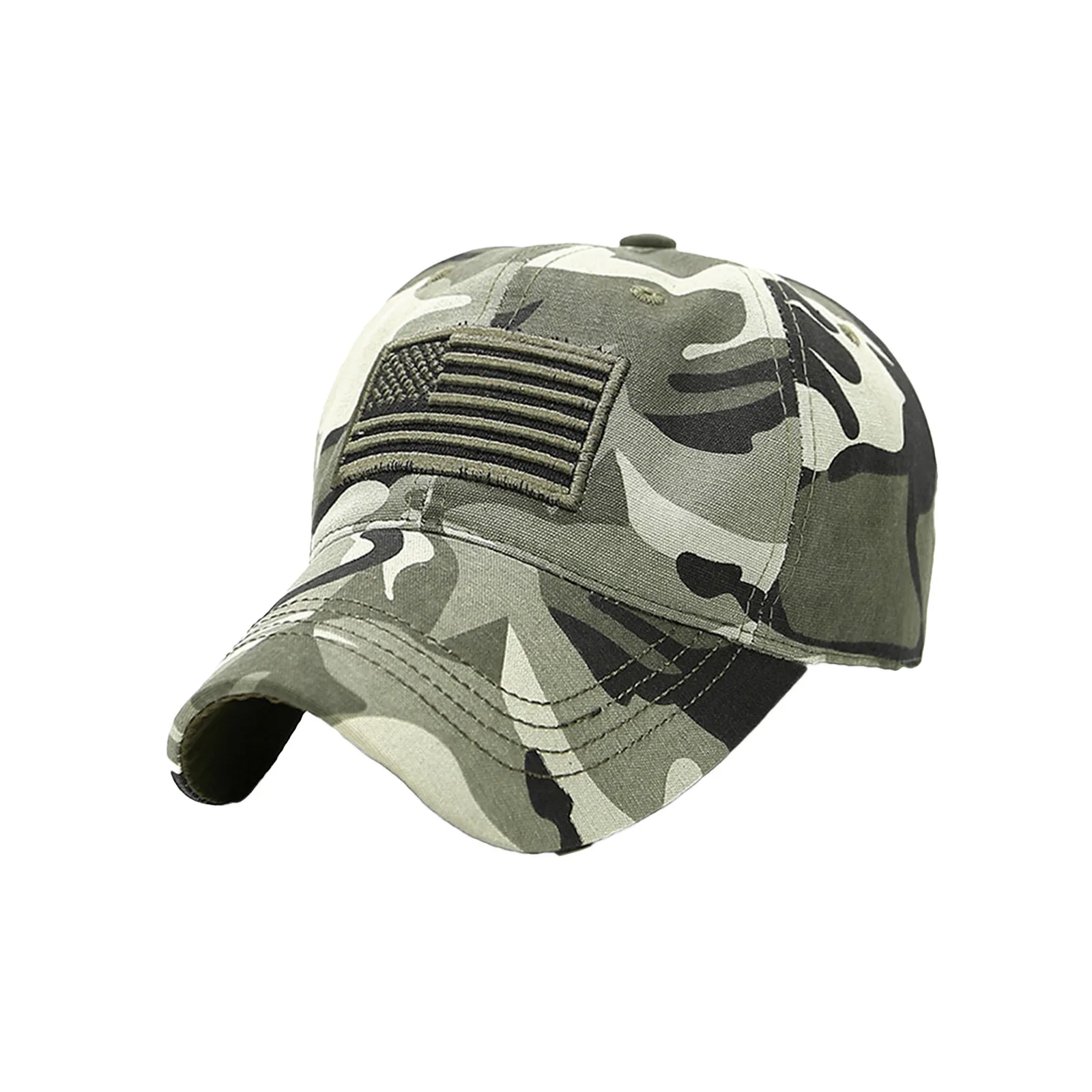 Тактические бейсболки для мужчин, кепка, уличная камуфляжная охотничья военная походная CS Хлопковая бейсболка, летние солнцезащитные шляпы для дальнобойщиков - 1