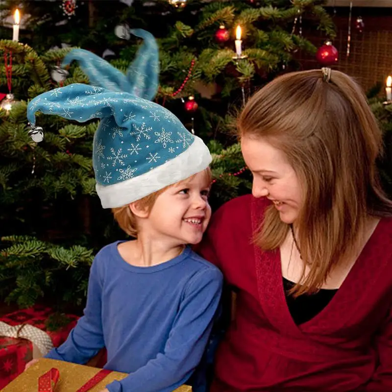 Танцующая шляпа Санта-Клауса, поющая и танцующая электрическая Рождественская шляпа, шляпа Санта-Клауса, Рождественские принадлежности для новогодних вечеринок, Рождественские праздничные развлечения - 1