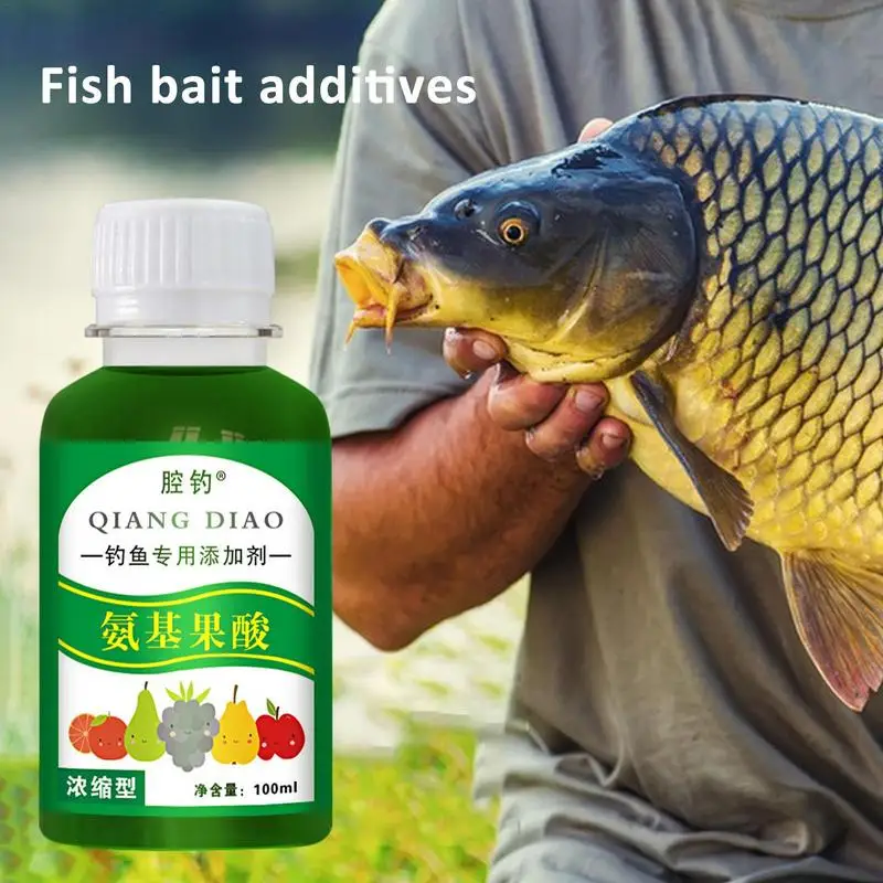 Ароматические рыбные аттрактанты для приманок, 100 мл, Рыболовные Аттрактанты, Натуральный аромат приманки, Эффективная Жидкая приманка для ловли карпа - 2
