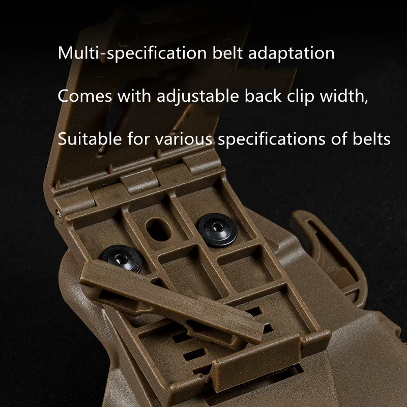 Быстросъемный защитный кожух Glock, многофункциональное тактическое снаряжение, реквизит для фильмов и телевидения, сплошной цвет - 2