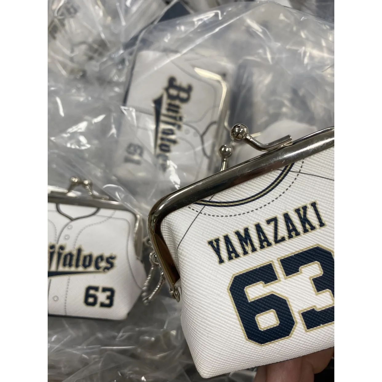 Коллекция японской бейсбольной команды, памятный кошелек Mini Zero, Жесткая сумка для ручек, Маленькая подвеска - 2