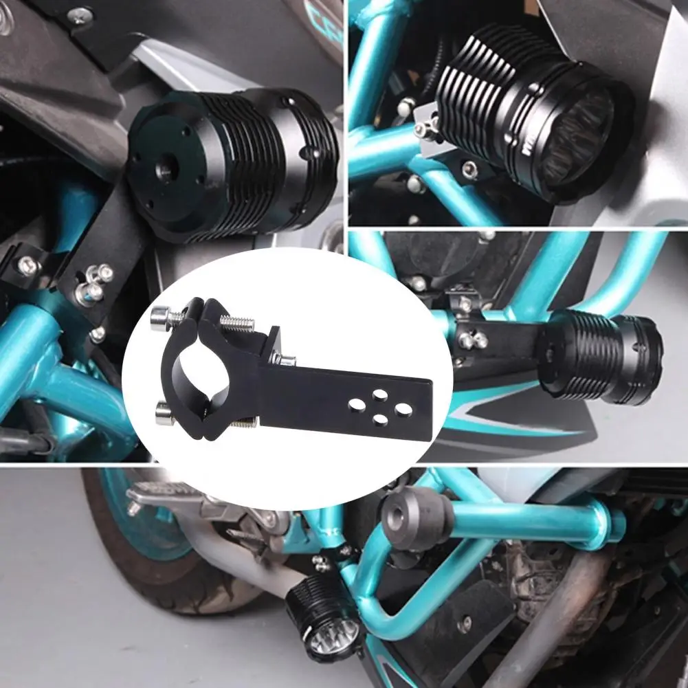 TG11 Регулируемый Зажим для указателя поворота с защитой от царапин, Кронштейн для крепления указателя поворота мотоцикла из алюминиевого сплава, Запчасти для мотоциклов, Аксессуары - 3
