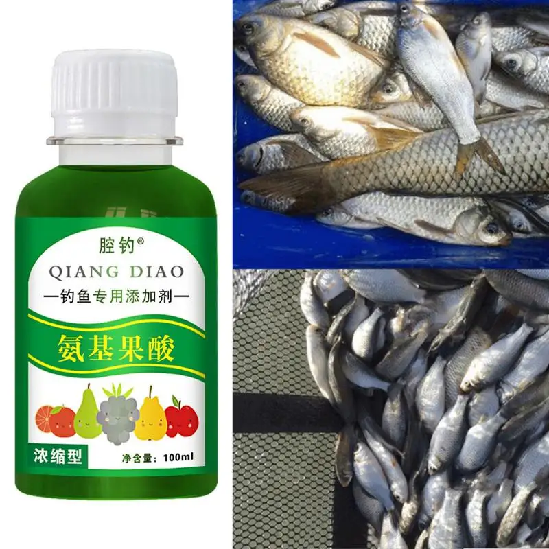 Ароматические рыбные аттрактанты для приманок, 100 мл, Рыболовные Аттрактанты, Натуральный аромат приманки, Эффективная Жидкая приманка для ловли карпа - 3