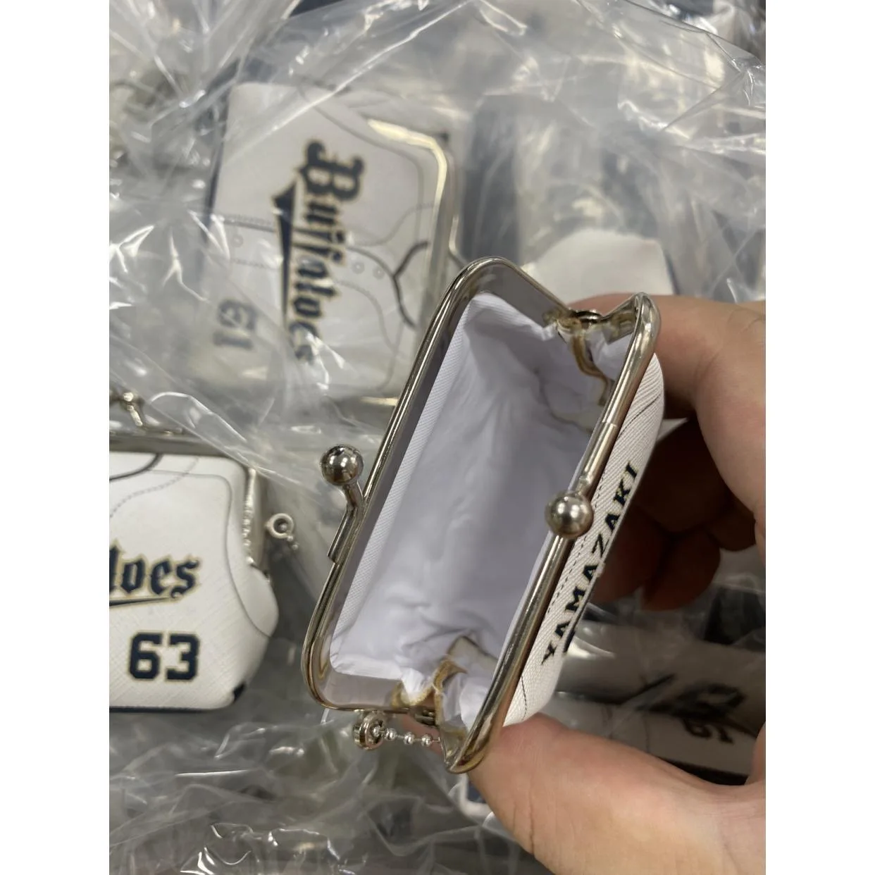 Коллекция японской бейсбольной команды, памятный кошелек Mini Zero, Жесткая сумка для ручек, Маленькая подвеска - 3