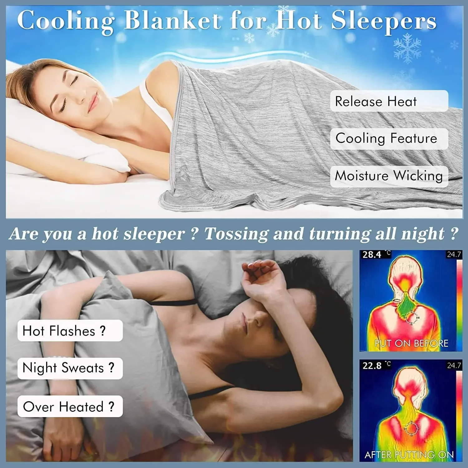 Лучшее охлаждающее одеяло для лета, плед с технологией Arc-Chill, сохраняющий прохладу, одеяло, тонкий комфортный мягкий диван-кровать - 3