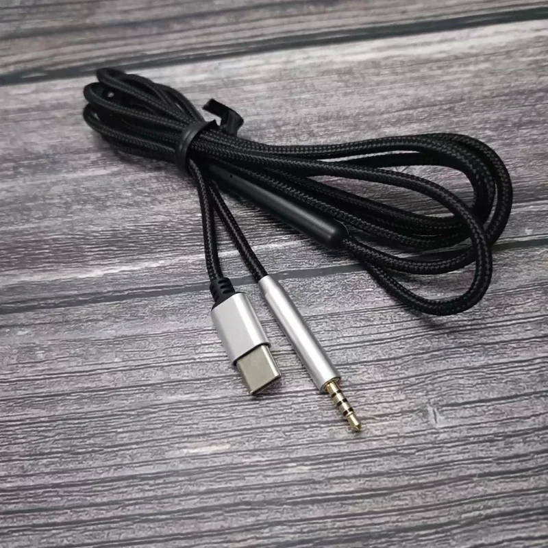 Сменный кабель USB C для наушников QC25/QC35/QC35II/QC45/NC700/Y40/Y45/Y50 - 3
