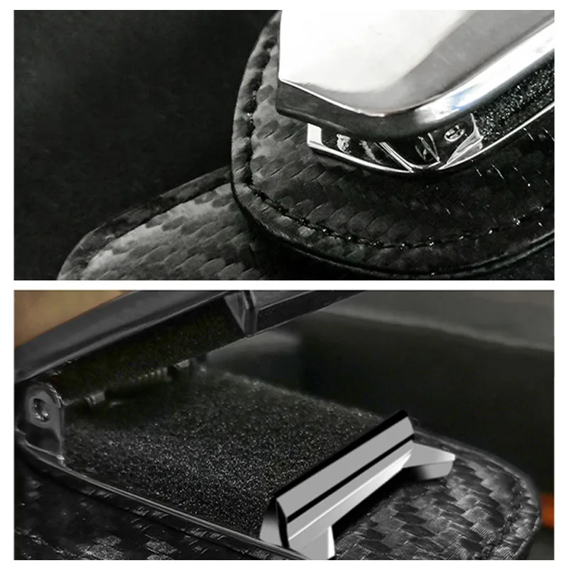 Автомобильный держатель для очков, зажим для очков, солнцезащитный козырек для хранения автомобильных аксессуаров Range Rover SVR Sport Evoque Discovery 3 5 Freelander - 4