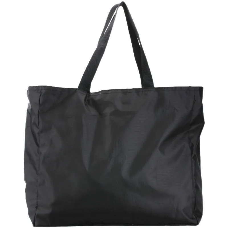 Женские сумки для покупок, однотонные сумки на молнии, продуктовые сумки большой емкости, моющиеся, многоразовые, простые, сверхпрочные, Новая модная сумка - 4