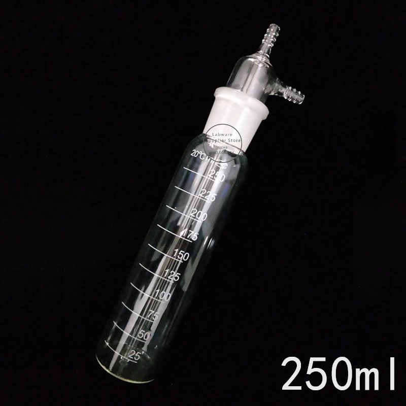 1 шт./лот, 10 мл/25 мл/ 50 мл/ 75 мл / 125 мл /250 мл/ 275 мл, лабораторный стеклянный флакон с амортизатором, абсорбционная трубка, бутылка для отбора проб газа - 5