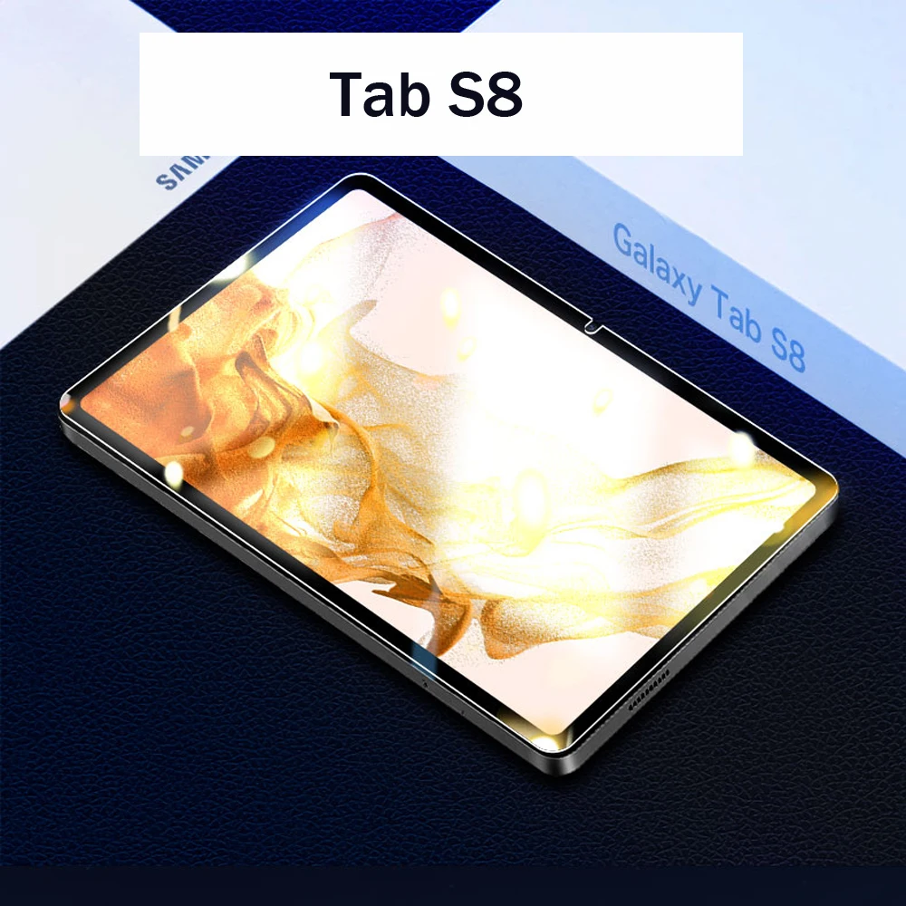 3ШТ Стеклянная защитная пленка для Samsung galaxy tab S8 plus 12,4 