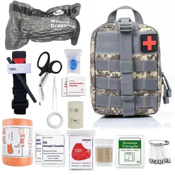 Поясная сумка для экстренной помощи Tactical BattleForge, Многофункциональная медицинская сумка, Инструменты для выживания, Тактические медицинские сумки, аптечка