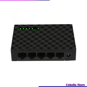 5-портовый гигабитный неуправляемый сетевой коммутатор Ethernet-разветвитель для оптимизации трафика Plug and Play