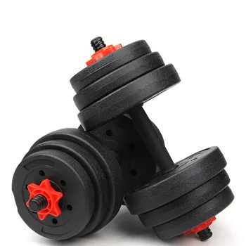 Хомуты Spinlock для гантелей, 2 упаковки красных /черных пластиковых винтовых хомутов Spinlock для 1 штанг и гантелей для тяжелой атлетики