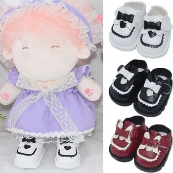 20-сантиметровая кукольная обувь в стиле Лолиты с бантом в виде сердца, сменная обувь для принцессы, игра в переодевание, аксессуары для кукол 