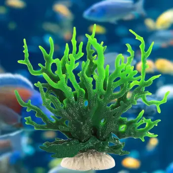 Искусственные коралловые Пластиковые Коралловые украшения, не загрязняющие окружающую среду, Безопасные Красивые искусственные Коралловые украшения для аквариума, Домашний декор