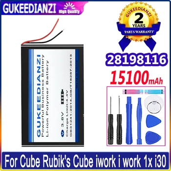 Аккумулятор GUKEEDIANZI 28198116 15100 мАч для Cube for Rubik's iwork 1x Аккумулятор для ноутбука i30