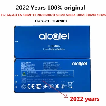 2022 100% Оригинальный Аккумулятор 3000 мАч TLi028C1 TLi028C7 Для Alcatel 1A 5002F 1B 2020 5002D 5002X 5002A 5002I 5002M 5002S Батареи