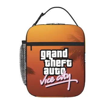 Grand Theft Auto V Gta 1 Lunch Tote Термо-сумка Cute Lunch Bag Термосумка Для Еды