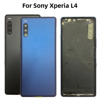Для Sony Xperia L4 Задняя крышка батарейного отсека Корпус Задней двери Чехол Новый Для Sony L4 Задняя крышка батарейного отсека Замена XQ-AD52 XQ-AD51