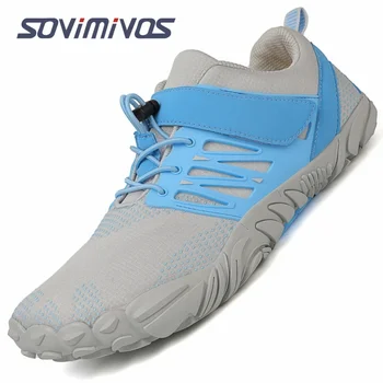 Мужские кроссовки для бега по тропе, легкая спортивная обувь с нулевым падением босиком, нескользящая минималистичная обувь для прогулок на открытом воздухе