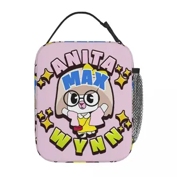 Забавный мем Anita Max Wynn Изолированная сумка для ланча для пикника, контейнер для еды в стиле хип-хоп, портативный кулер, Термальный ланч-бокс