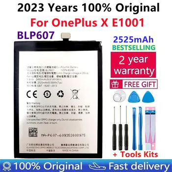 100% Оригинальный аккумулятор BLP607 для мобильного телефона OnePlus X E1001 + бесплатные инструменты