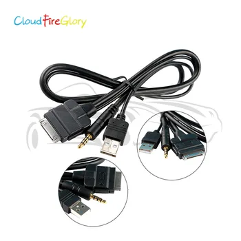 CloudFireGlory ДЛЯ PIONEER CORD CD-IU50V IPOD IPHONE 4 4S USB 3,5 ММ ИНТЕРФЕЙСНЫЙ КАБЕЛЬ