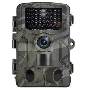 Высокочувствительная камера для охоты на диких животных с разрешением 1080P, активируемая движением Камера безопасности IP66, водонепроницаемая для дневной и ночной охоты