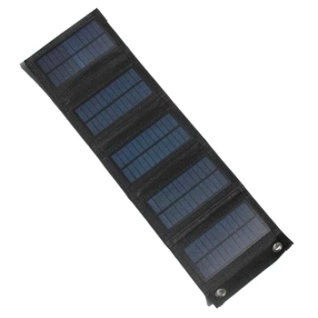 Складная Солнечная Панель 5V USB 7.5 Вт Гибкие Водонепроницаемые Складные Портативные Солнечные Панели Для Зарядного Устройства Смартфона