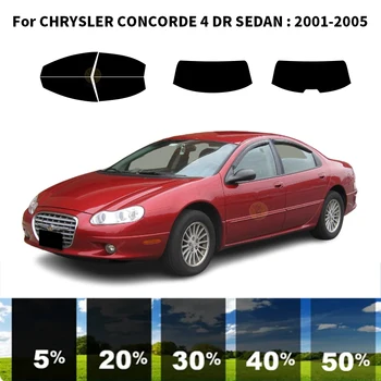 Предварительно Обработанная нанокерамика car UV Window Tint Kit Автомобильная Оконная Пленка Для CHRYSLER CONCORDE 4 DR СЕДАН 2001-2005