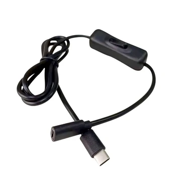 Удобный удлинительный кабель USB C между мужчинами и женщинами с возможностью включения / выключения для Raspberry P8DC