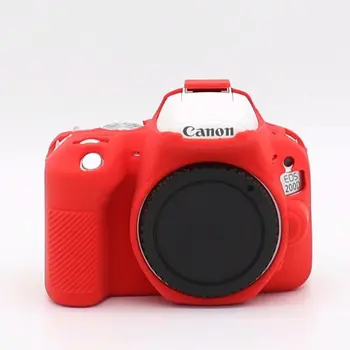 Камера Видео Сумка Силиконовый Защитный Чехол для Canon EOS 200D 200DII 200D Mark II Аксессуары для Цифровых Зеркальных Фотокамер
