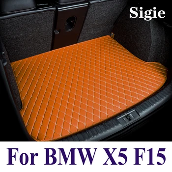 Коврик в багажник автомобиля для BMW X5 F15 Пять сидений 2014 2015 2016 2017 2018 грузовой лайнер ковер аксессуары для интерьера чехол