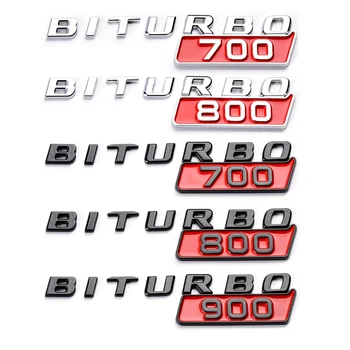 Автомобильный ABS BITURBO 700 800 900 Логотип Боковое Крыло Багажник Значок Кузова Эмблема Наклейки Наклейка Для Benz Brabus G Class G700 G800 G900 W463