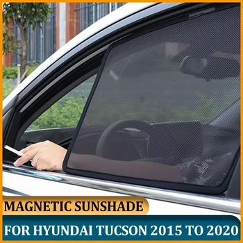 Магнитный Солнцезащитный Козырек На Окно Автомобиля Для Hyundai Tucson 2020 2019 2018 Защита Ребенка От Солнца На Боковом Окне Автомобиля Солнцезащитные Козырьки Для Tucson 2015 2016 2017