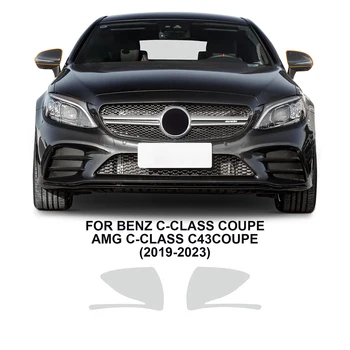 Пленка для Зеркала заднего Вида автомобиля Benz C-Class AMG C43 Coupe 2019-2021 2022 2023 ppf Прозрачная Защитная Оригинальная Наклейка-Наклейка