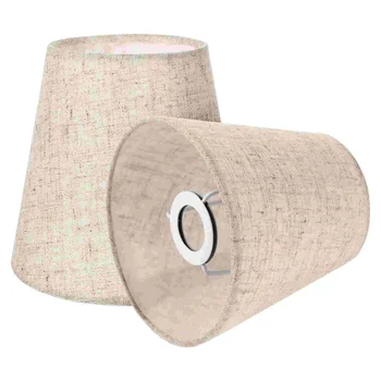 2шт Абажура, тканевый абажур для настольной лампы и напольного светильника, натуральная ткань ручной работы
