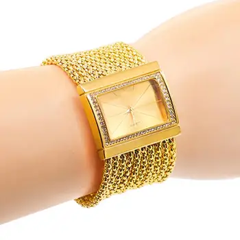 Бусины из сплава, модный женский многослойный аналоговый кварцевый браслет, наручные часы