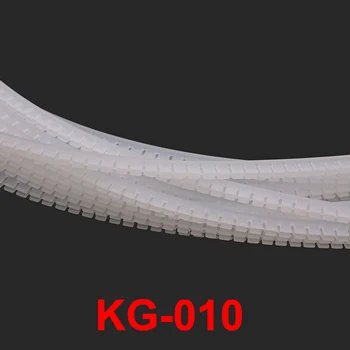 10M KG-010 Подходит для панели, канавка толщиной 10 мм, белая, черная, изолированная полиэтиленом Оболочка линии газораспределения, слот для втулки, Подвижная втулка