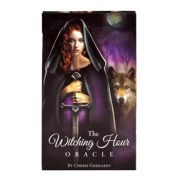 Карточная игра The Witching Hour Oracle Fate для всех уровней мастерства Колода таинственных гаданий Карты Таро для вечеринок 39шт Полный английский