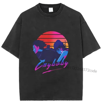 Crybaby 2023 Мужская Женская футболка с аниме, футболка Harajuku, футболка с забавным принтом, одежда в стиле хип-хоп, футболки, летние топы